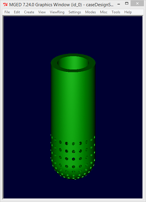 Geiger Counter tube holder (render) Geiger Counter tube holder (render)
