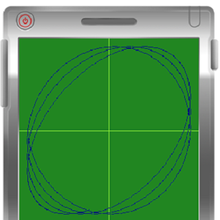 iPAQ PDA Lissajous Curves example