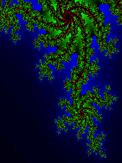 Julia fractal view #3