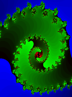 Julia fractal view #8